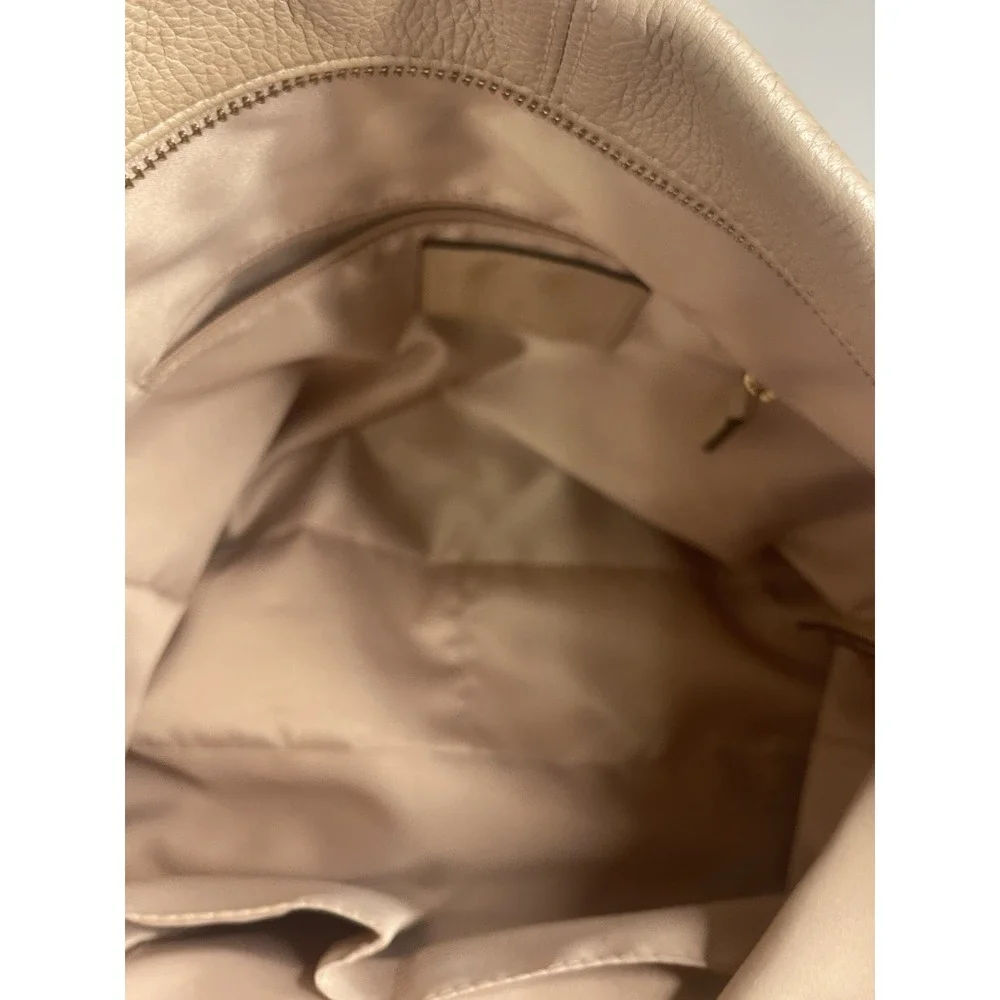 COACH 18889 PENELOPE Champagne Pearl Gold Pebbled Hobo Slouch 2011 FREE SHIPPING